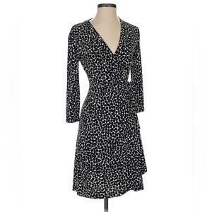 BCBGMaxazria Adele Long Sleeve Wrap Dress size small